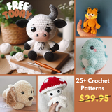 Amigurumi 25+ Crochet Patterns (Free Today)