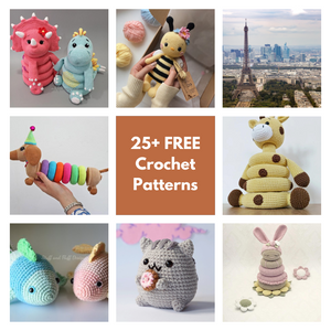 Amigurumi 25+ Crochet Patterns(Free Today)