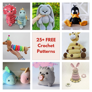 Amigurumi 25+ Crochet Patterns (Free Today)