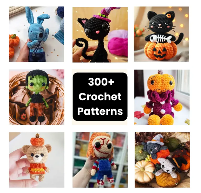 Amigurumi Halloween Crochet Patterns (Free Today)