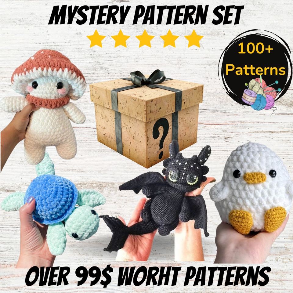 Mystery Box Crochet Pattern (100+)